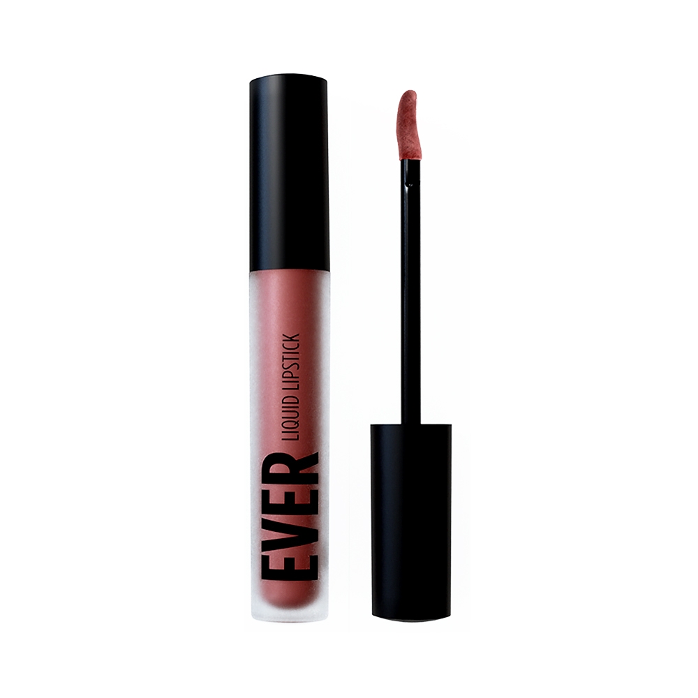 Newberry Carmine - EVER 06 - liquid lipstick we make-up - Swatch