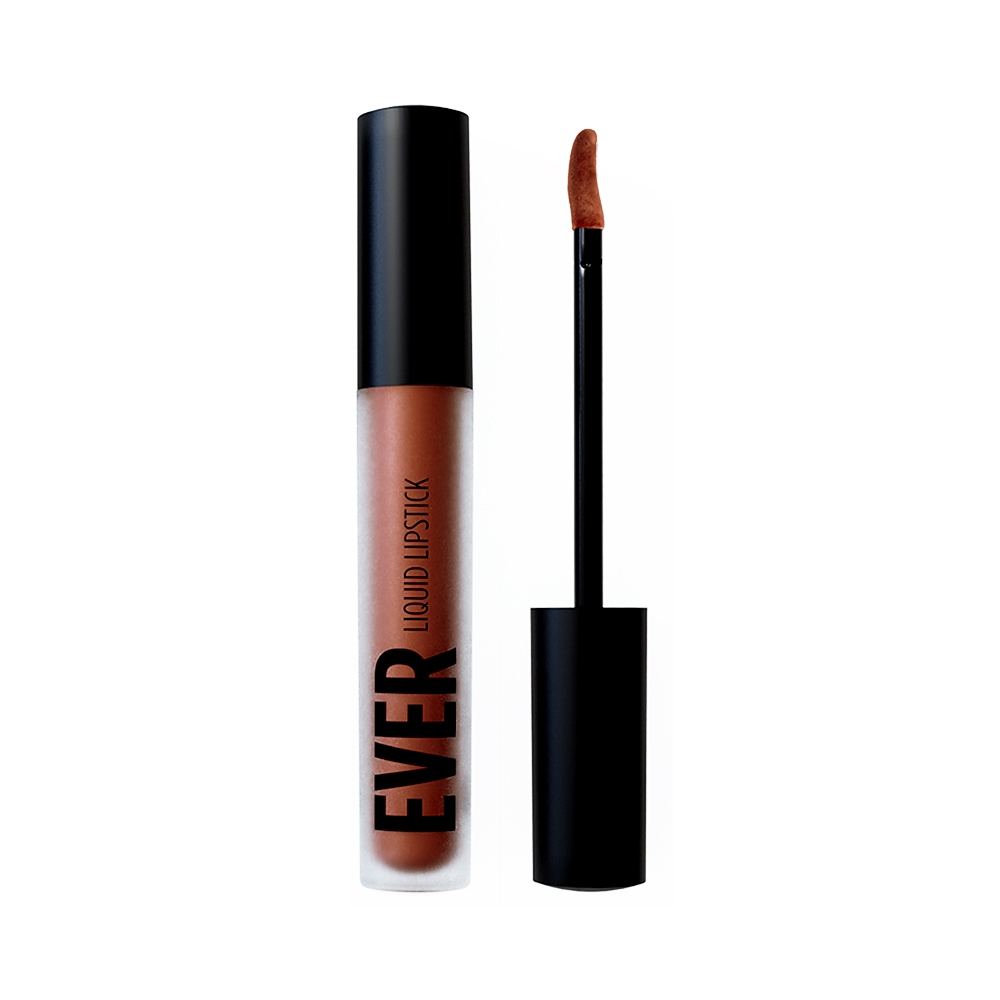 Azuma Dark Rust - EVER 08 - liquid lipstick we make-up - Swatch