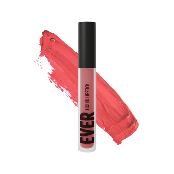 Kaba Coral - EVER 42 - liquid lipstick we make-up - Swatch