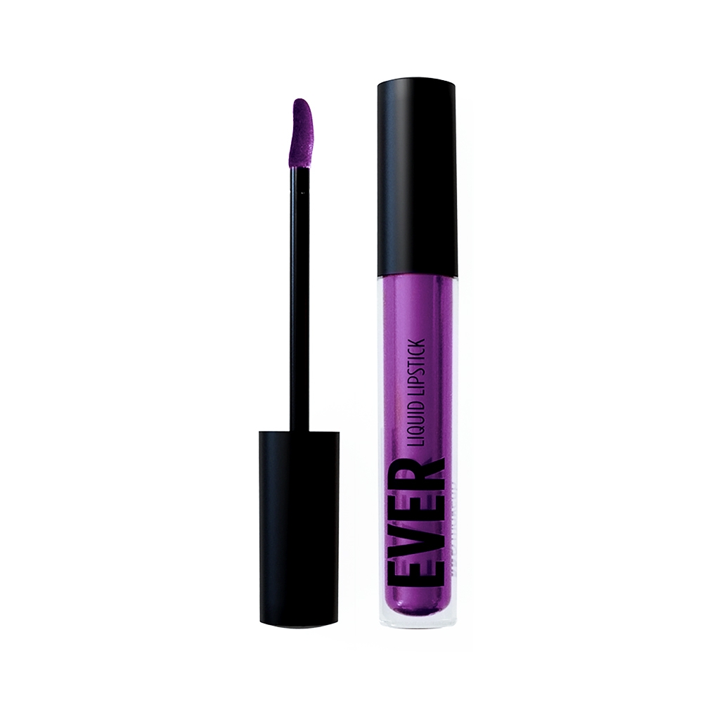 Loki Purple - EVER 66 - liquid lipstick we make-up - Swatch